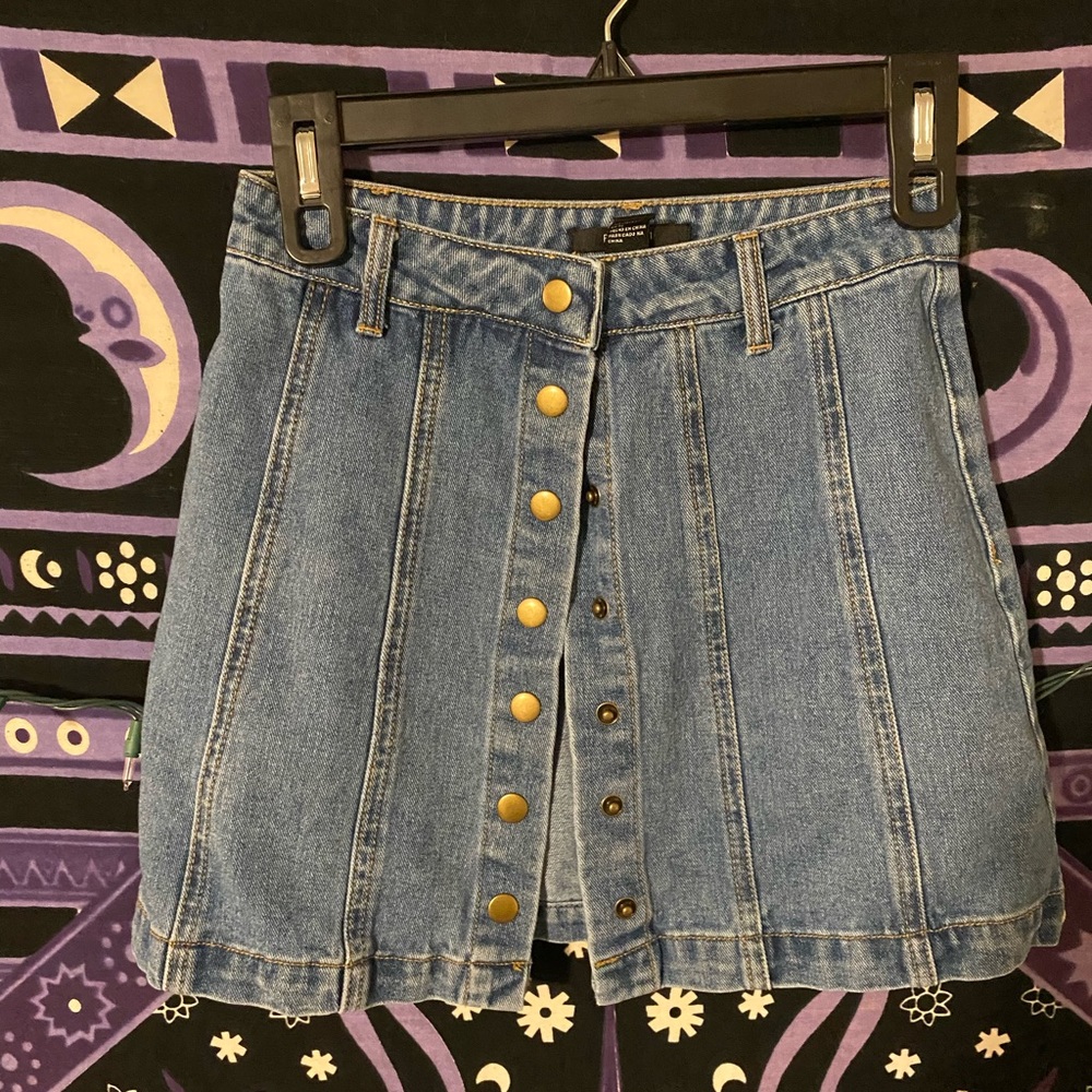 Denim Miniskirt